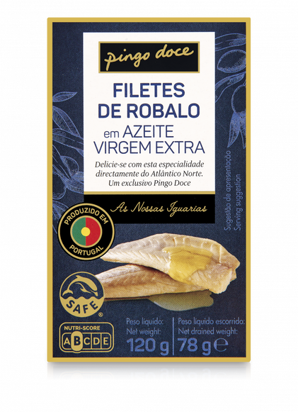 Filetes De Robalo Em Azeite Virgem Extra Pingo Doce Iguarias 0.12Kg