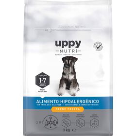 Ração Para Cão Adulto Hipoalergénica Raças Pequenas Frango Uppy Nutri 3 kg