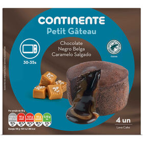 Petit Gâteau De Caramelo Salgado Continente 320 gr (4 Un)