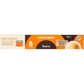 Cápsulas De Café Suave Int 8 Continente 10 Un