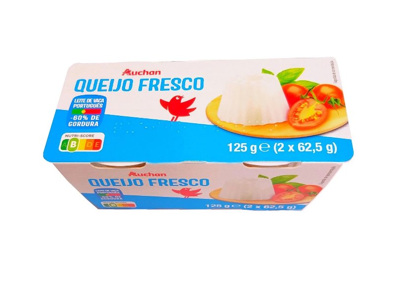 Queijo Fresco Auchan Light 2X62.5 g