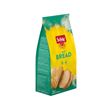 Mistura De Farinha Para Pão Sem Glúten Schär 1Kg
