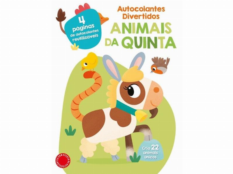 Autocolantes Divertidos Animais Da Quinta