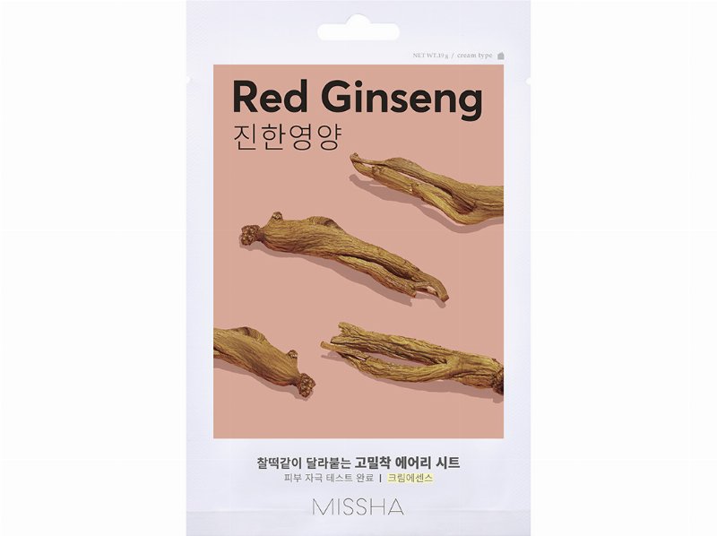 Máscara Facial Tecido Missha Ginseng Vermelho 1Un