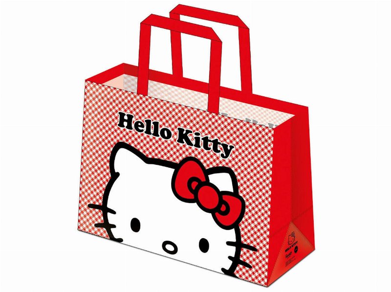 Saco Reutilizável Hello Kitty