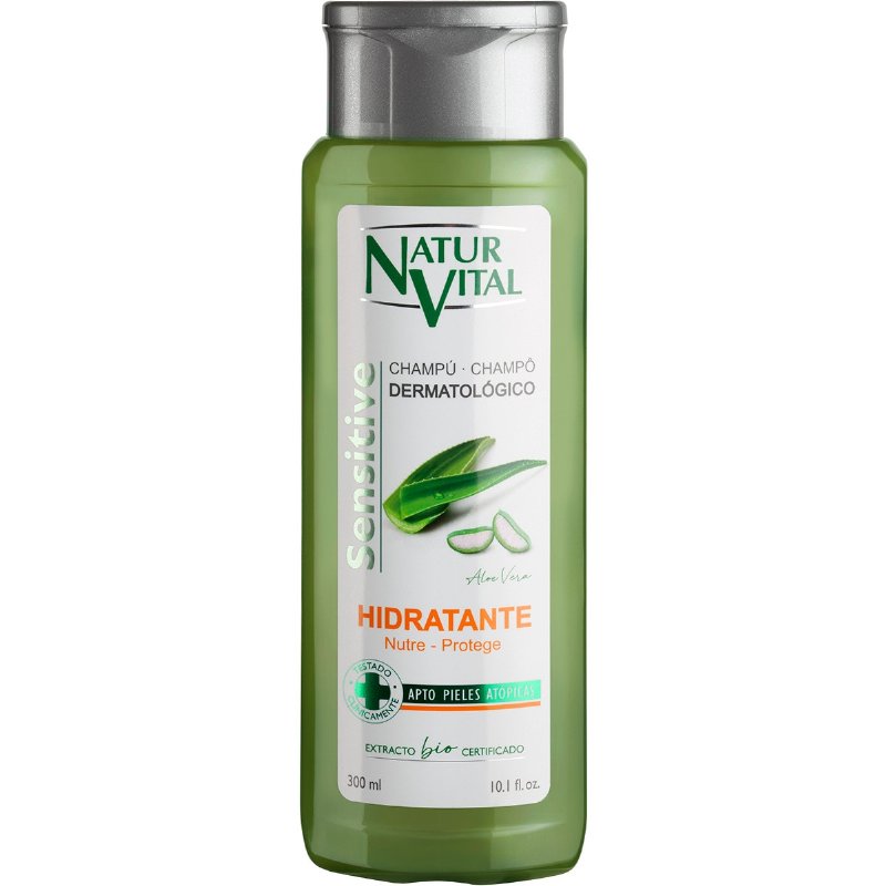 Champô Hidratante Hipoalergénico Aloe Vera 300 ml