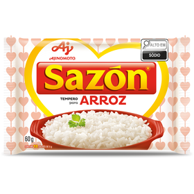 Tempero Pronto Para Arroz Com Sal Sazón 60 gr