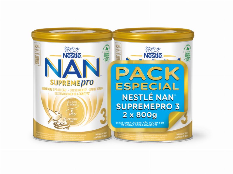 Leite Nan Supreme Pro Ha3 2X800 g