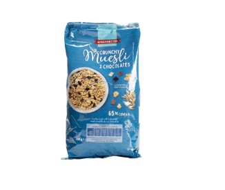 Cereais Muesli 3 Chocolates 500 g Amanhecer (11-02-2026)