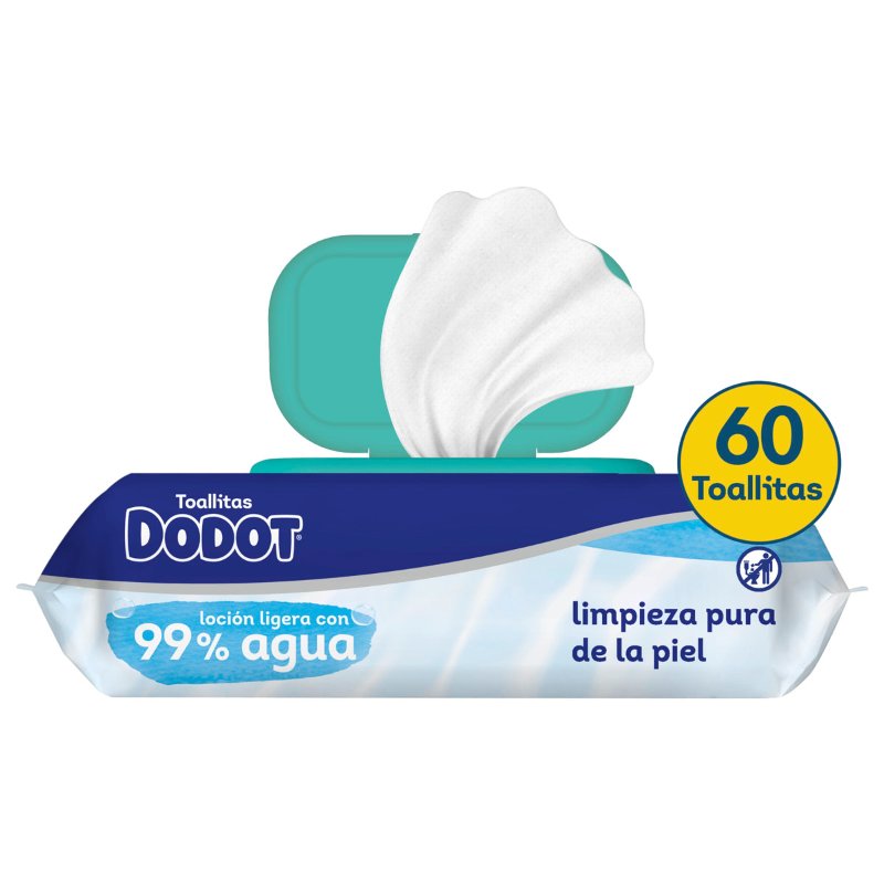 Toalhitas Aqua 0% 60 unidades