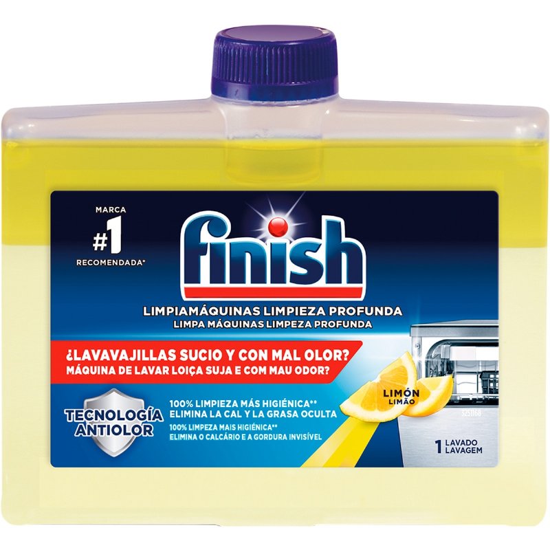 Limpa Máquina De Loiça De Limão 250 ml