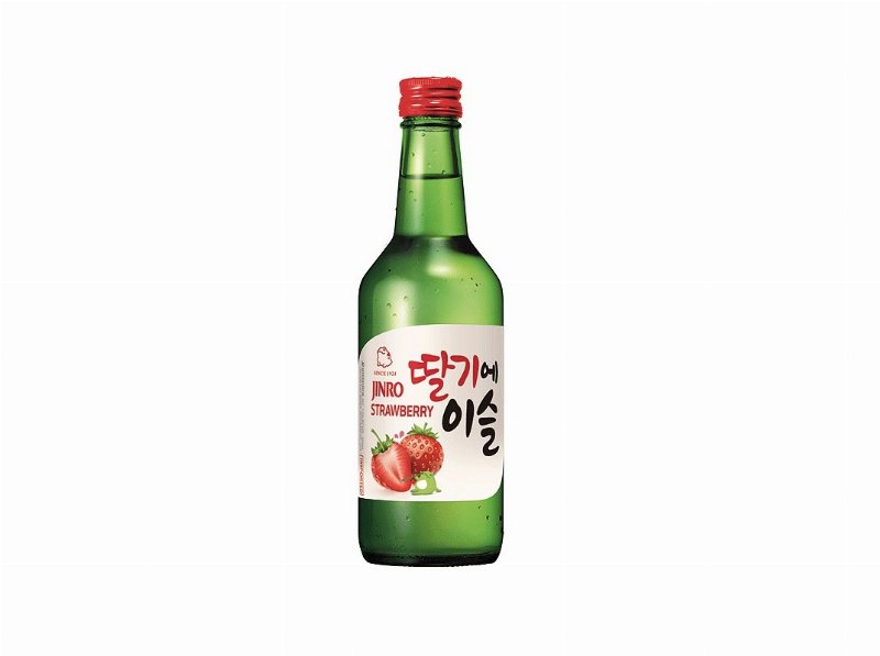 Bebida Soju Jinro Morango 13% Vol 360 ml