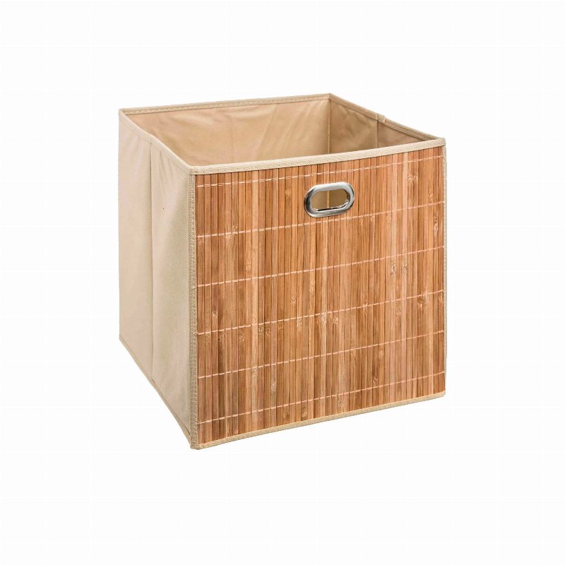 Cubo De Arrumação Bambu Natural