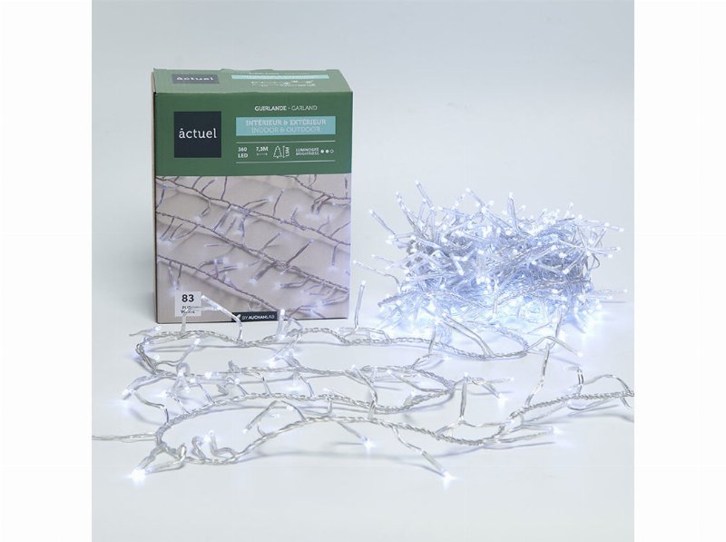 Luzes Brancas Actuel Exterior 360Led
