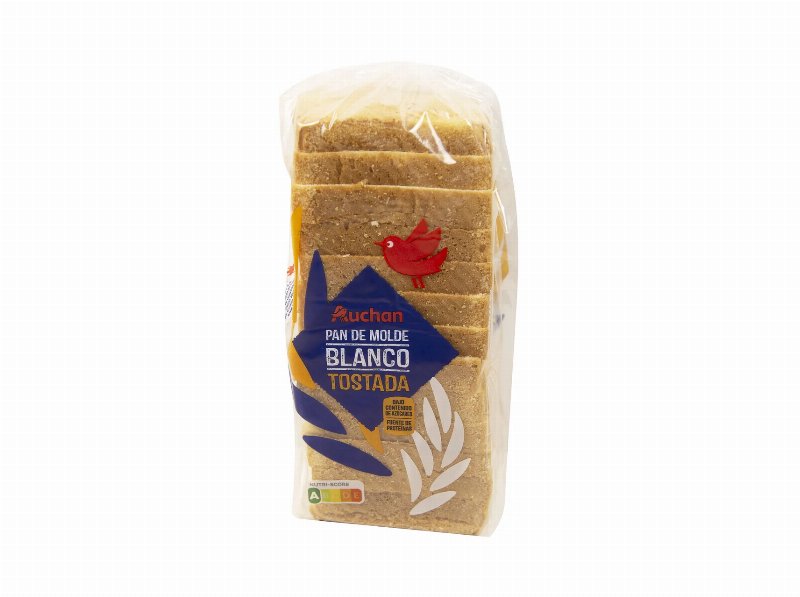 Pão De Forma Auchan Especial Torradas 800 g