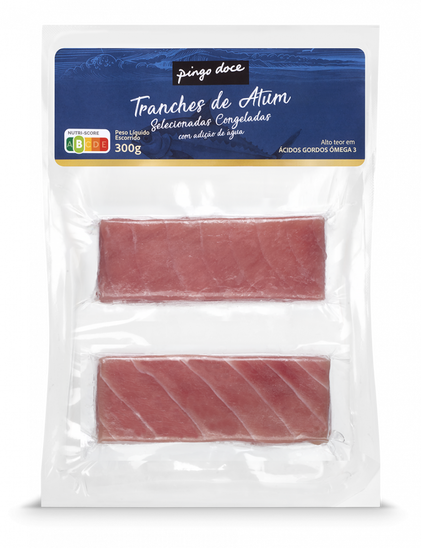 Tranches De Atum Congeladas Pingo Doce 0.3Kg