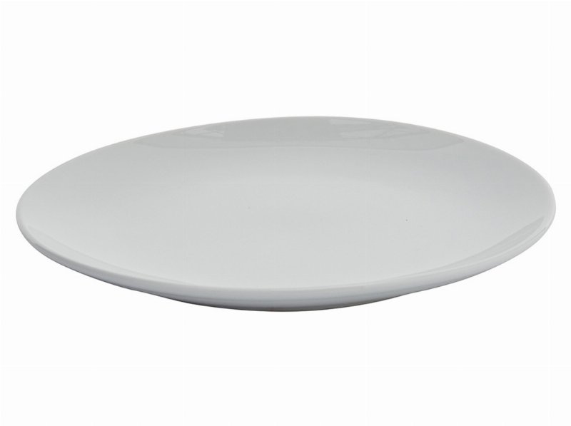 Prato De Sobremesa Olympia Actuel Branco Porcelana Ø19Cm