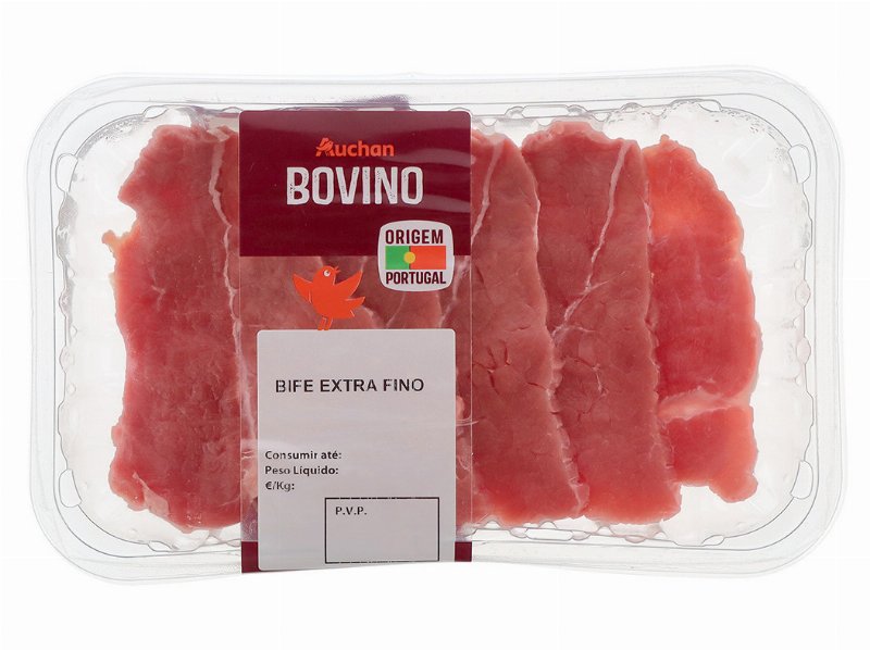 Bife Extra Fino Auchan Kg