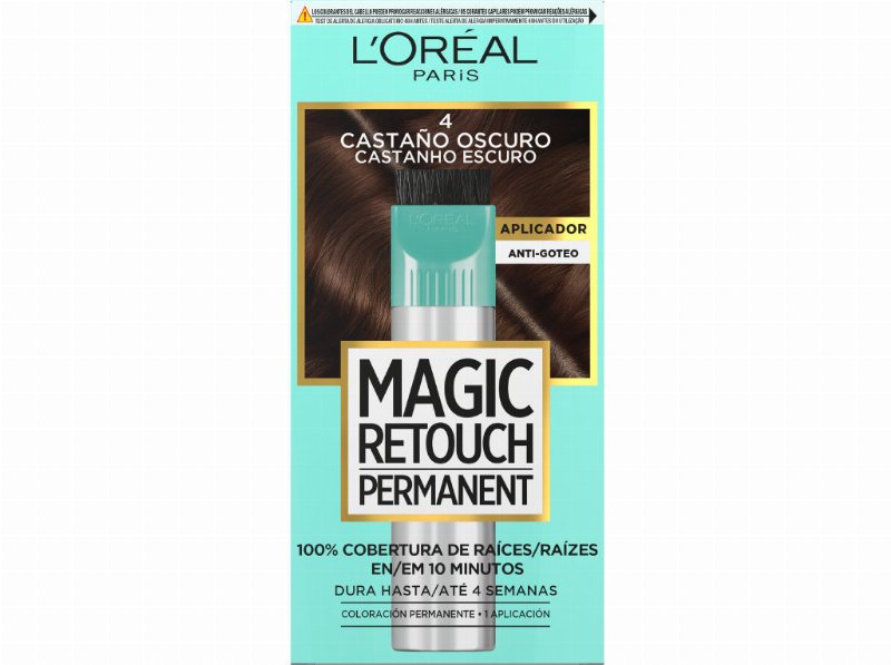 Coloração Magic Retouch Permanente 4 Cast. Escuro 1 Un