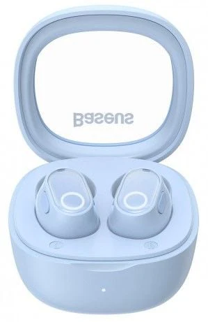 Baseus Auriculares Wireless Bowie Wm02 Tws, Bluetooth 5.0 Azul