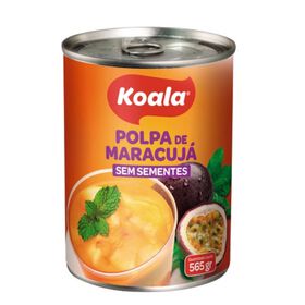 Polpa De Maracujá Sem Sementes Koala 565 gr