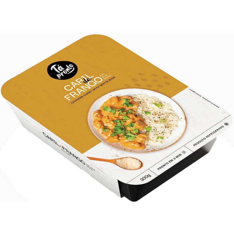 Caril De Frango Com Arroz Branco 300 g