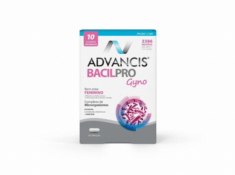 Suplemento Advancis Bacilpro Gyno 20 Cps