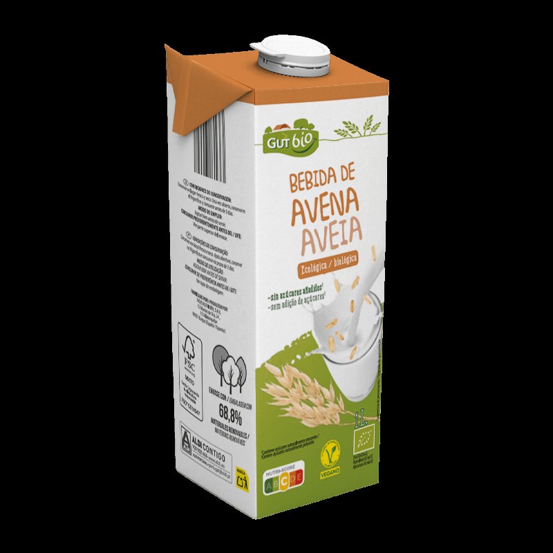 Bebida De Aveia Biológica Sem Adição De Açucares