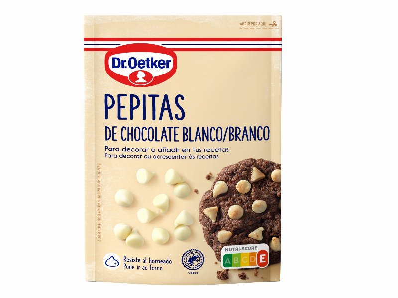 Pepitas Chocolate Dr.oetker Branco 100 g