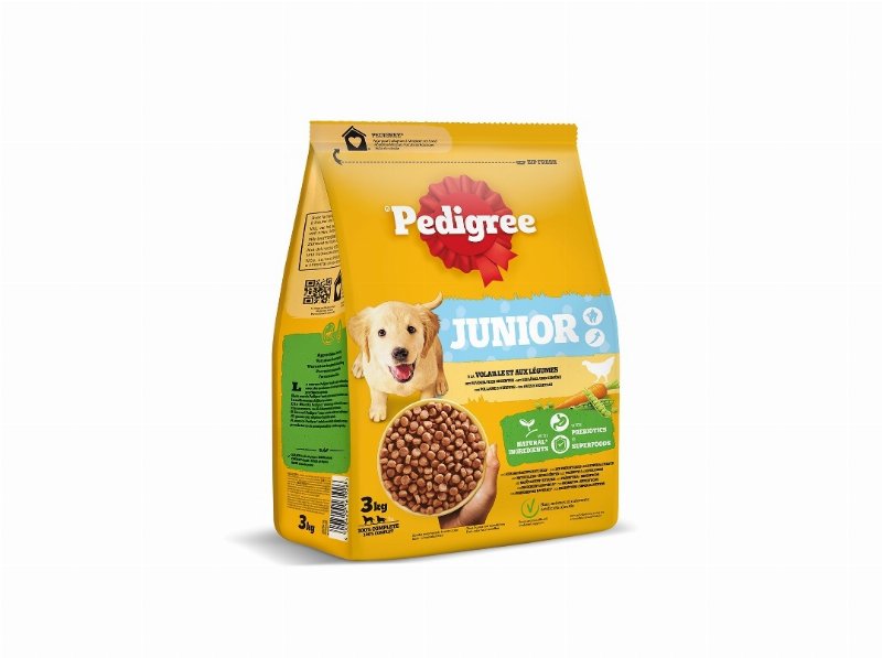 Ração Para Cão Pedigree Júnior 3 kg