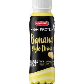 Iogurte Líquido Proteína Banana Sem Lactose Ehrmann 250 ml