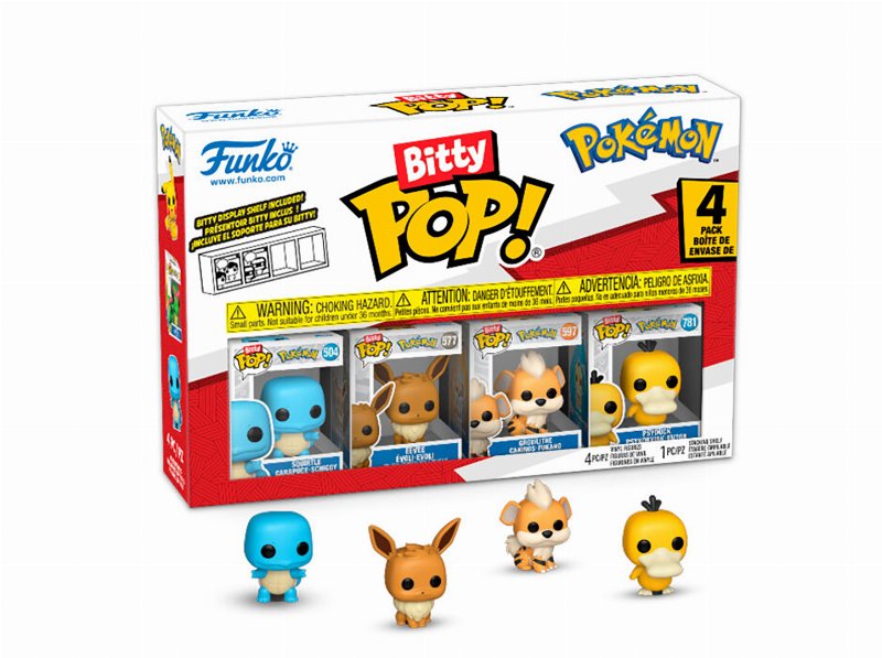 Figura Funko Bitty Pop: Pokemon- Squirtle 4