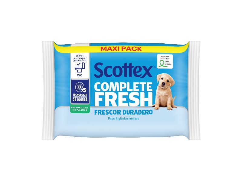 Papel Higiénico Húmido Scottex Fresh 74Un