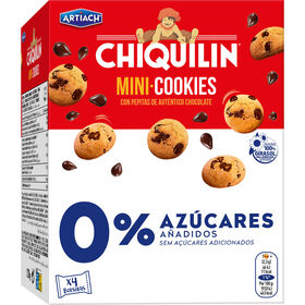 Bolachas Mini Cookies Marbú 120 gr (4 Un)