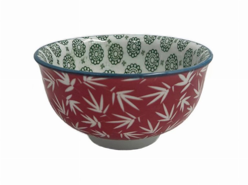 Taça Porcelana Actuel Vermelha 11Cm 29 cl