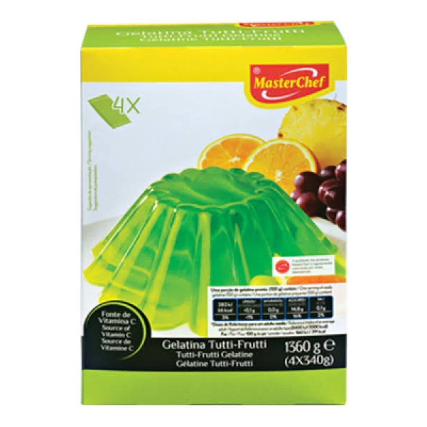 Gelatina De Tutti Frutti 1,360 kg Masterchef