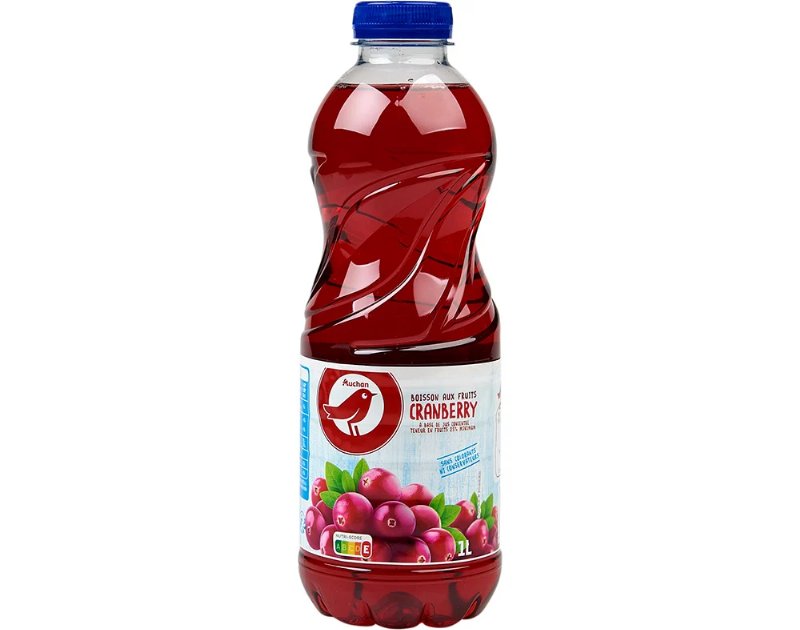 Bebida De Sumo Auchan Sem Gás Arando 1 l
