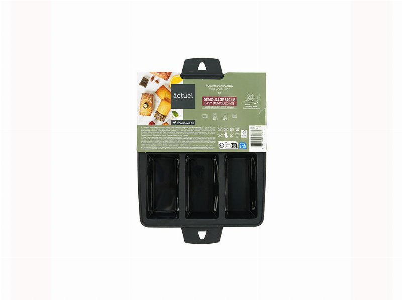 Forma 6 Mini Bolos Actuel Silicone Retangular