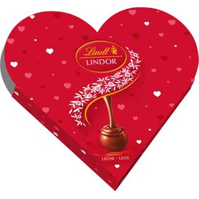 Bombons De Chocolate Lindor Coração Lindt 62 gr