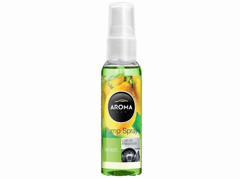 Ambientador Auto Aroma Car Pump Spray Lemon 30 ml