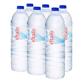 Água Sem Gás Vitalis 6 X 1,5 Lt