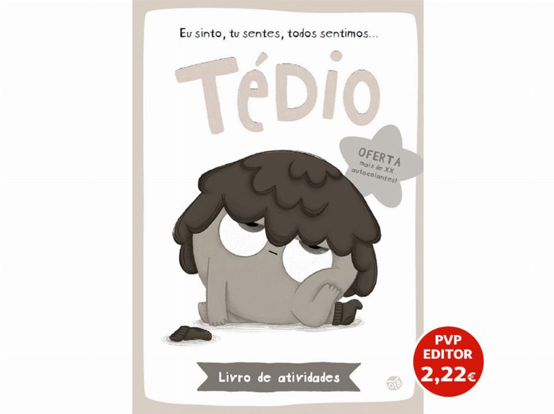 Livro Eu Sinto Tedio Autocolantes