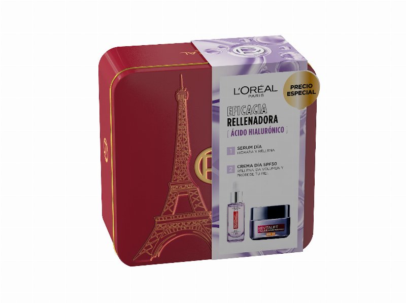 Conjunto L'oreal Paris Filler Serum + Crema Spf