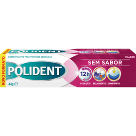 Creme Fixador Próteses Dentárias Sem Sabor Polident 44 gr