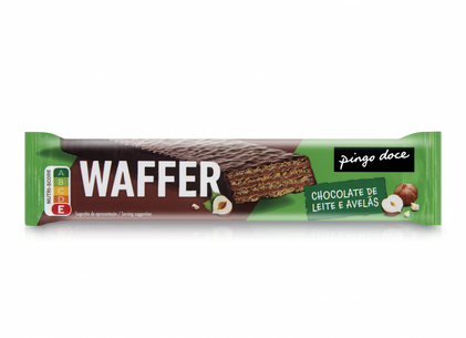 Waffer Xxlcom Chocolate De Leite E Avelã Pingo Doce 0.05Kg