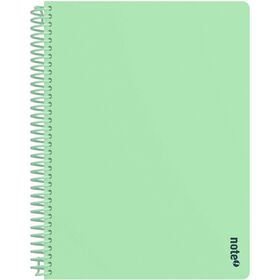 Caderno Espiral A4 Pautado (Várias Cores) Note!