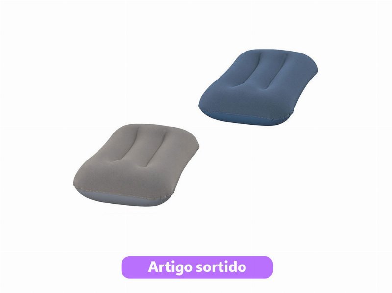 Almofada Insuflavel Bestway 42X26Cm Cores Sortidas