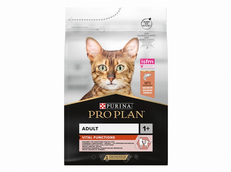Ração Para Gato Pro Plan Salmão / Arroz 3 kg