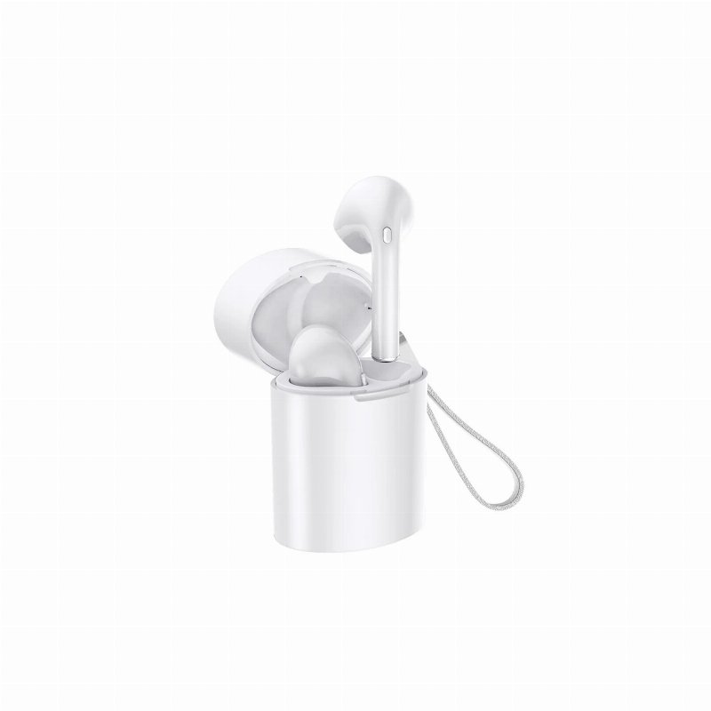 Be Mix Auriculares Brancos Sem Fios Com Caixa