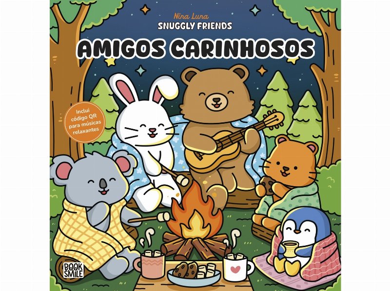 Livro Amigos Carinhosos De Nina Luma Coloring